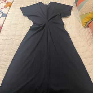 Banana Republic Navy Midi Dress